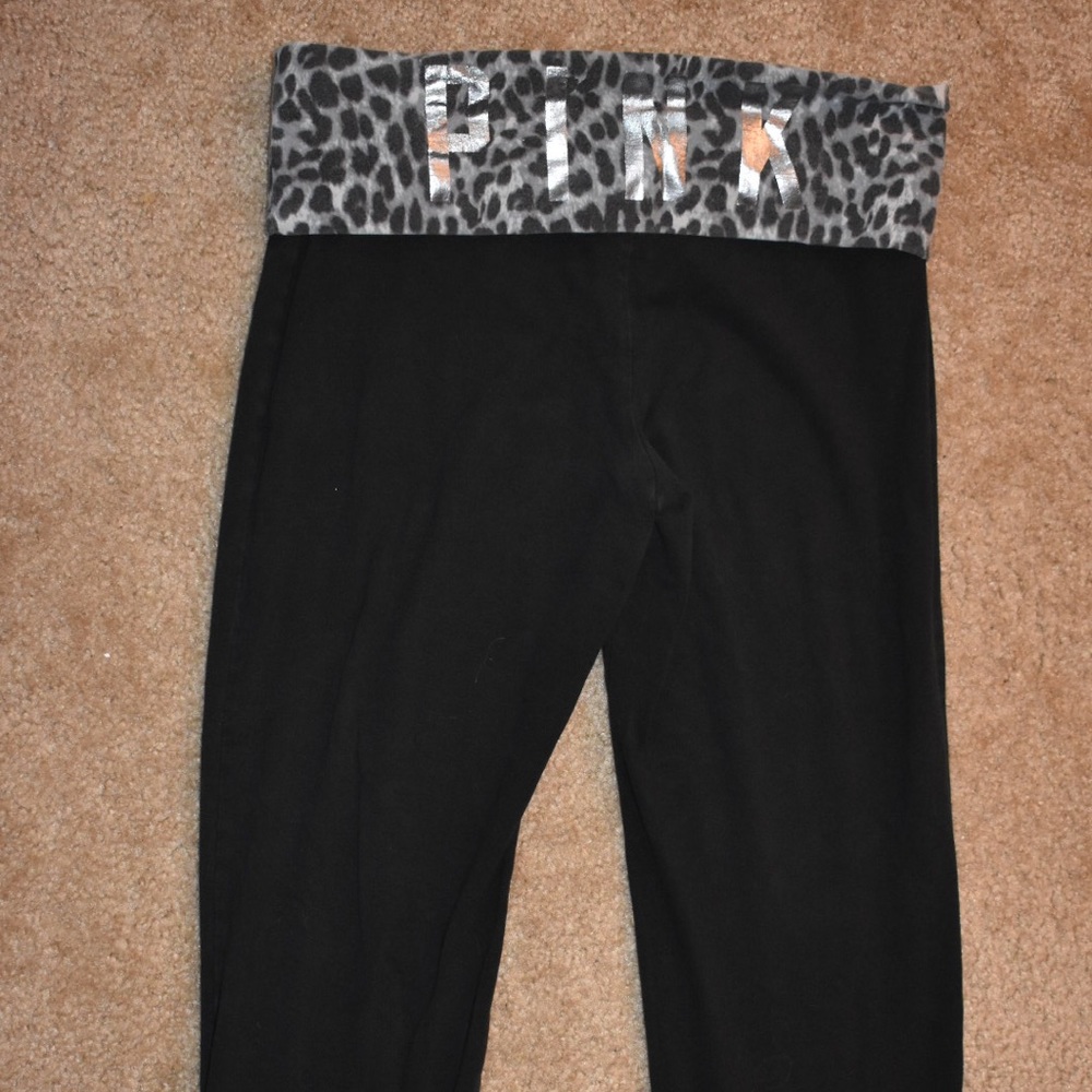 Pink yoga pants
